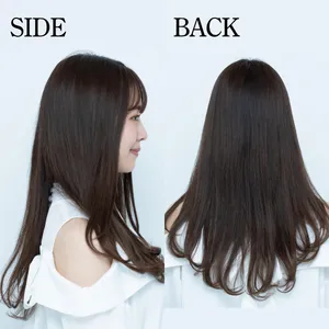 スヌーピー巻き ロング やり方 巻き方 SIDE BACK