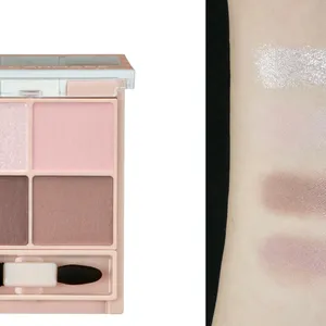 キャンメイク シルキースフレアイズ　M07　腕のスウォッチ　ブルべ夏