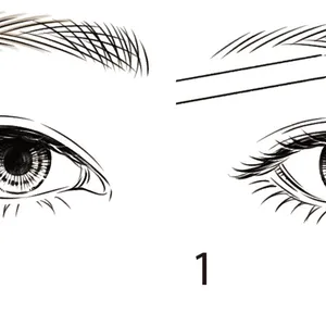 眉を立ち上げ＆リキッドでうぶ毛をプラス