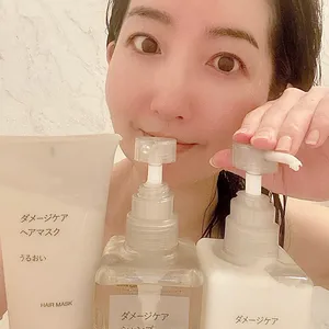 マキアインフルエンサーが「無印良品 ダメージケアシャンプー・コンディショナー・ヘアマスク うるおい」をお試し！