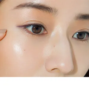 目元のクローズアップ