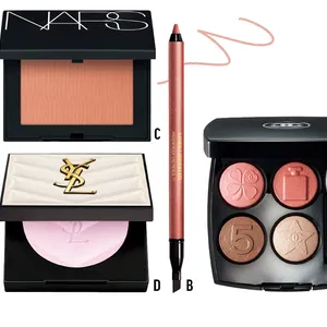 “淡い色のレイヤードで秋らしい奥行きを表現”