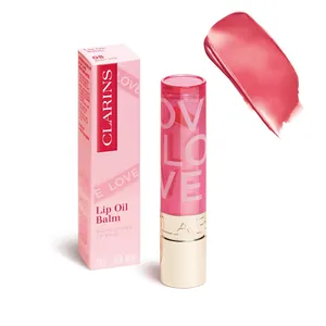 クラランス LOVE リップ オイル バーム 08 ロージーキス