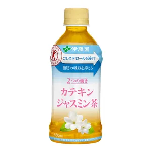 2つの働き カテキンジャスミン茶 電子レンジ対応 ホットPET 350ml（特定保健用食品）￥169（編集部調べ）／伊藤園