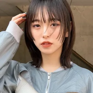 ロブ　ヘア　髪型　ヘアスタイル　大人　前髪なし