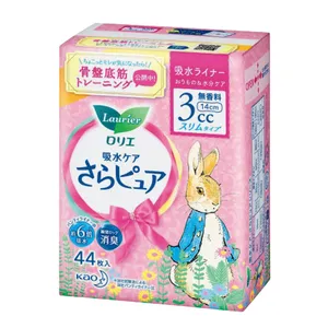 ロリエさらピュア 3cc 無香料 吸水ライナー44枚 ￥284（編集部調べ）／花王