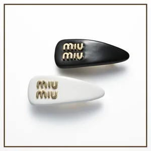 miumiu ミュウミュウ　ヘアアクセサリー　ヘア小物　ヘアクリップ　バレッタ