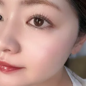 キャンメイク「パウダーチークス」をブルベがスウォッチ P02 リトルシャイピンク ブルべ