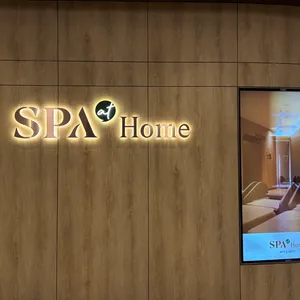 ひとリート 韓国　仁川空港　サウナ　シャワー室　チムチルバン　24時間　SPA at Home T2　看板