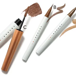 A ココロイキ アイデザインライナー 02、B 同 03、C 同 アイデザインマスカラ 03 各￥1500／邑