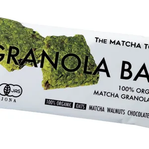 トレンド バズりフード 抹茶 100% ORGANIC MATCHA GRANOLA BAR