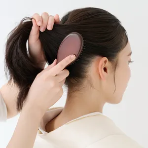 【セミロング①着物】清潔感と上品さを兼ね備えたくるりぱ仕立てのシニヨン　STEP１