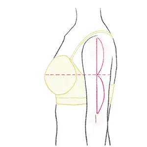 正しいバストの位置