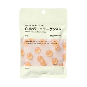 肌のことを考えてつくった 白桃グミ コラーゲン入り