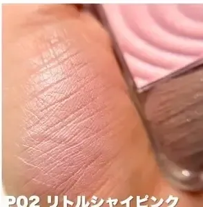 キャンメイク「パウダーチークス」 P02 リトルシャイピンク