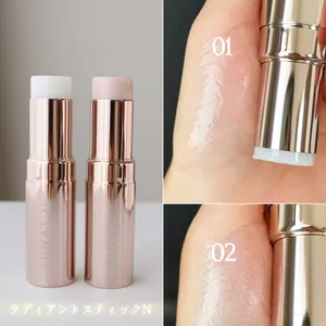 ルナソル_春新色2025_ラディアントスティック N 01／02_スウォッチ