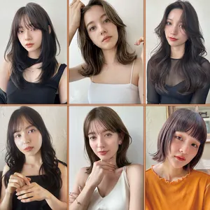 2023　ヘアカタログ　ヘアスタイル　髪型　ヘア　ヘアカラー　ショート　ボブ　ミディアム　ロング