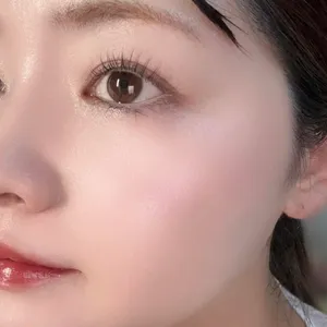 キャンメイク「パウダーチークス」をブルベがスウォッチ P05 クラッシーモーヴピンク