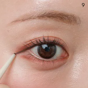 声優石飛恵里花アイメイクプロセス９