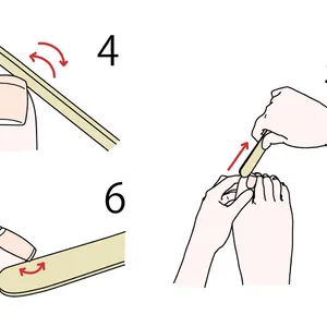 足爪セルフケアファイル角を整える