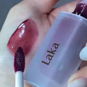 Laka ラカ フルーティーグラムティント 123アンスウィートベリー 手元スウォッチ