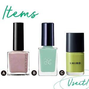 山本舞香　天然石リング×夏ネイル　使用アイテム①