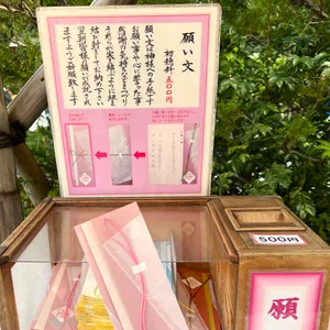 東京大神宮　願い文