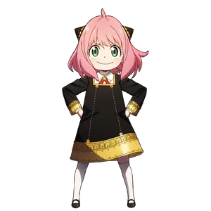 【SPY×FAMILYアーニャコスプレメイク】2022年ハロウィンの主役に！ 矢吹奈子さんと【アーニャみメイク】大研究　GALLERY_1_5