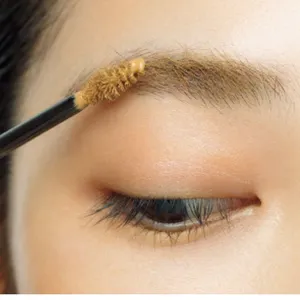 毛を立ててエアリーに